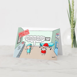 クリスマスがキャンセル – サンタが横の流れに失敗 シーズンカード