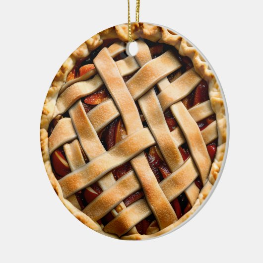 クリスマスがピーシーだといいな セラミックオーナメント (左)