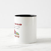 クリスマスが取り消された ツートーンマグカップ (中央)