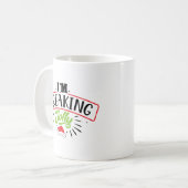クリスマスが大好きすぎてしょうがない コーヒーマグカップ (正面左)
