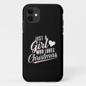 クリスマスが大好きな女の子 Case-Mate iPhoneケース (裏面)