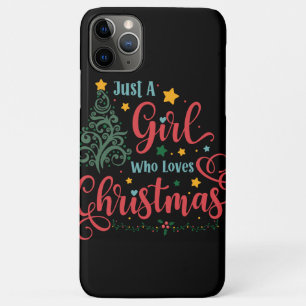 クリスマスが大好きな女の子 iPhone 11 PRO MAXケース