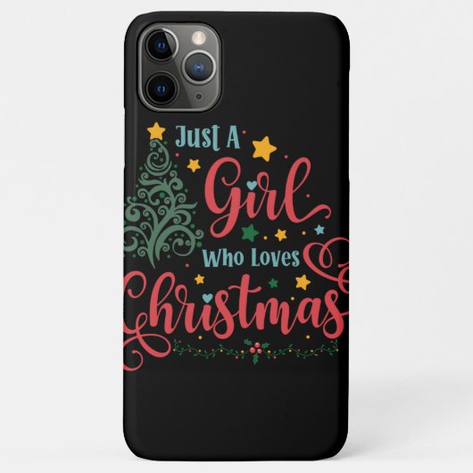 クリスマスが大好きな女の子 Case-Mate iPhoneケース (裏面)