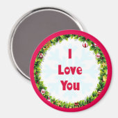 クリスマスが大好き マグネット (正面/裏面)