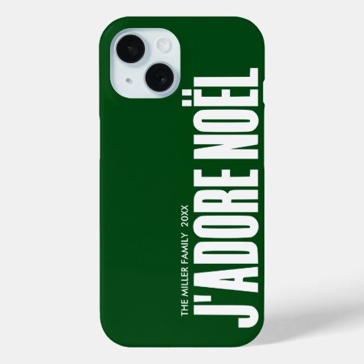 クリスマスが大好き! Case-Mate iPhoneケース (裏面)