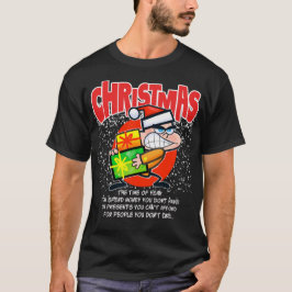 クリスマスが好きじゃない人のためのTシャツ Tシャツ