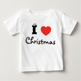 クリスマスが好き ベビーTシャツ