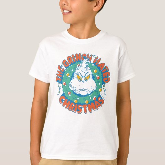 クリスマスが嫌いなグリンチ Tシャツ (正面)