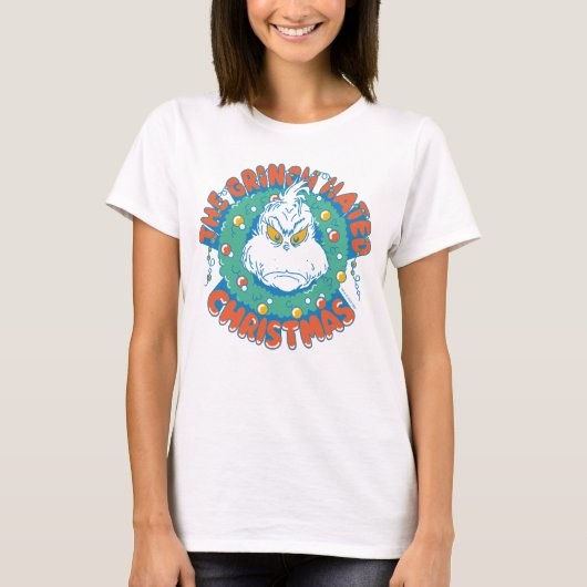 クリスマスが嫌いなグリンチ Tシャツ (正面)