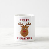 クリスマスが嫌いな悲しいトナカイ コーヒーマグカップ (中央)