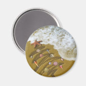 クリスマスが岸に流れ着く マグネット (正面/裏面)