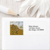 クリスマスが岸に流れ着く ラベル (インサイチュ)