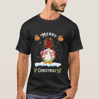 クリスマスが楽しくなる面白いかわいいノームのホリデーC Tシャツ