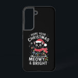 クリスマスが猫のようにメリーで明るいものになりますように 猫のX'mas Samsung Galaxy S22ケース<br><div class="desc">クリスマスが猫のようにメリーで明るいものになりますように 猫のX'mas</div>