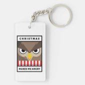 クリスマスが私を怒作る キーホルダー (裏面)