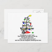 クリスマスが終わった シーズンポストカード (正面/裏面)