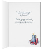 クリスマスが訪れる友キャンドルリース (内側 (右))