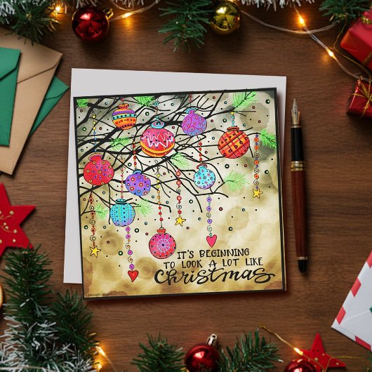 クリスマスが近づいてきた感 Quote シーズンカード