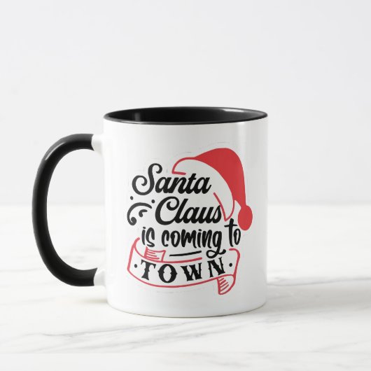 クリスマスが近づく マグカップ (左)