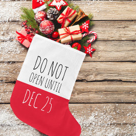 クリスマスが開かない |休日 ラージクリスマスストッキング