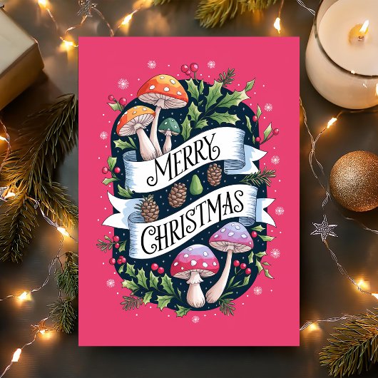 クリスマスきのこ シーズンカード