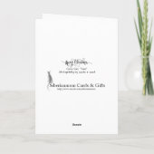 クリスマスきらめくの願い（クリスマスカード） シーズンカード (裏面)