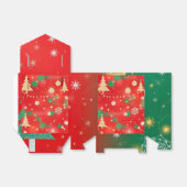 クリスマスきらめくエレガンス フェイバーボックス (折り畳みなし)