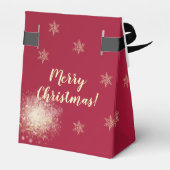 クリスマスきらめくファッションイラストレーション フェイバーボックス (裏面サイド)