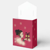 クリスマスきらめくファッションイラストレーション フェイバーボックス (オープン)