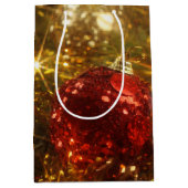 クリスマスきらめく抱き枕 ミディアムペーパーバッグ (正面)