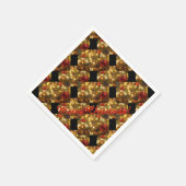 クリスマスきらめく紙ナプキンス スタンダードカクテルナプキン (角)