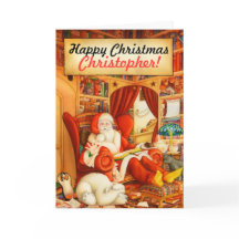 クリスマスくまおよびサンタのカスタムのクリスマス