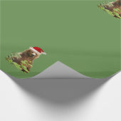 クリスマスくまの包むこと ラッピングペーパー (角)