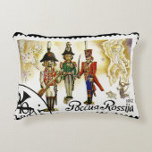 クリスマスくるみクラッカーマーチアクセント枕 アクセントクッション (正面)