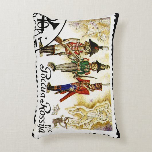 クリスマスくるみクラッカーマーチアクセント枕 アクセントクッション (正面(垂直))