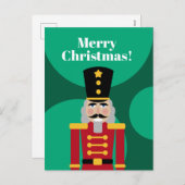 クリスマスくるみ割りカホリデーはがき シーズンポストカード (正面/裏面)