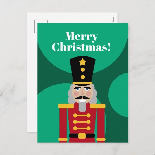 クリスマスくるみ割りカホリデーはがき シーズンポストカード (正面/裏面)