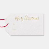 クリスマスくるみ割りキャラクターイラストレーション ギフトタグ (裏面横)