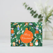 クリスマスくるみ割りキャラクター ポストカード (スタンド正面)