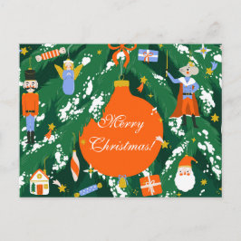 クリスマスくるみ割りキャラクター ポストカード