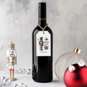 クリスマスくるみ割りキャンディーケーンのクリスマスウィッシュ ギフトタグ