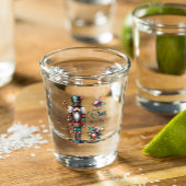 クリスマスくるみ割りキャンディーケーンのクリスマスウィッシュ ショットグラス