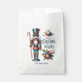 クリスマスくるみ割りキャンディーケーンのクリスマスウィッシュ フェイバーバッグ (正面)
