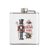 クリスマスくるみ割りキャンディーケーンのクリスマスウィッシュ フラスク (裏面)