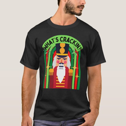 クリスマスくるみ割りクリスマスT Tシャツ (正面)