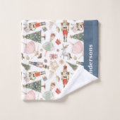 クリスマスくるみ割りバスタオルセット バスタオルセット (ウォッシュタオル)