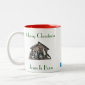 クリスマスくるみ割りバレエマグ ツートーンマグカップ (左)