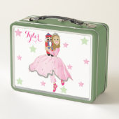 クリスマスくるみ割りバレリーナ メタルランチボックス (裏面)