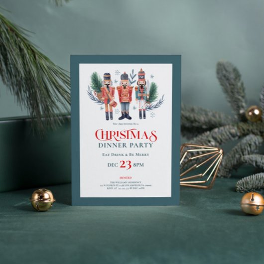 クリスマスくるみ割りパーティの招待状2 招待状