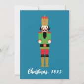 クリスマスくるみ割りパーティー休日 招待状 (裏面)